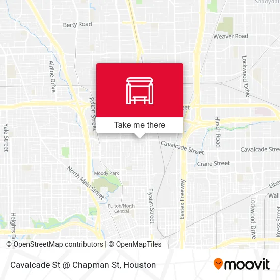 Cavalcade St @ Chapman St map
