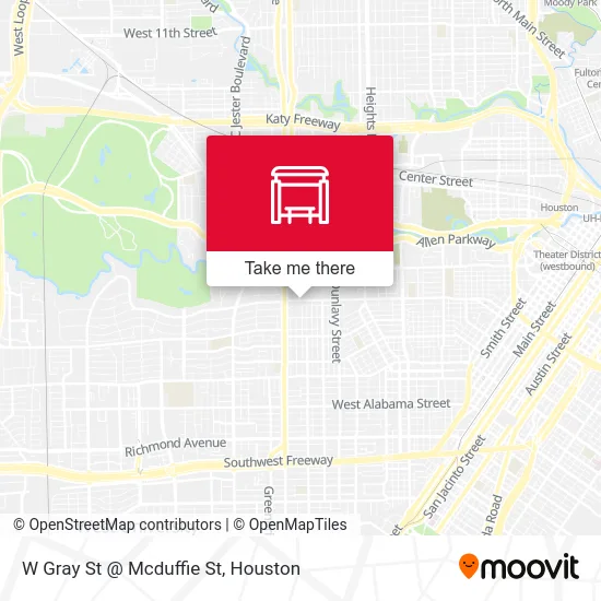 Mapa de W Gray St @ Mcduffie St