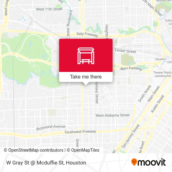 Mapa de W Gray St @ Mcduffie St