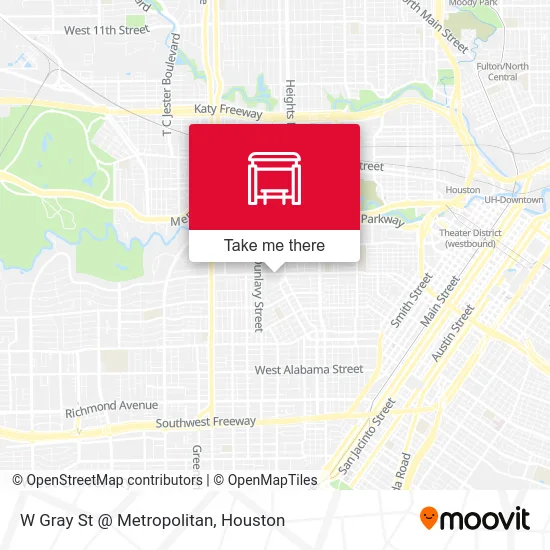 Mapa de W Gray St @ Metropolitan