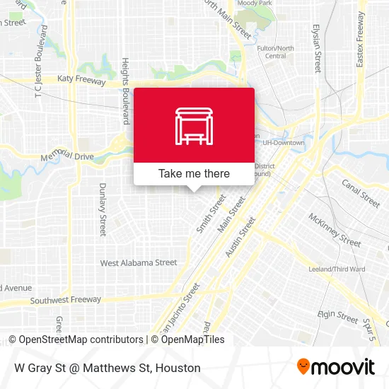 W Gray St @ Matthews St map