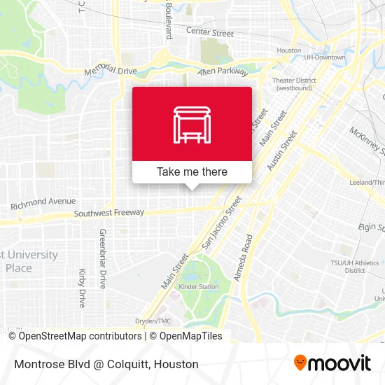 Montrose Blvd @ Colquitt map