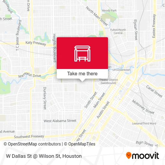 W Dallas St @ Wilson St map