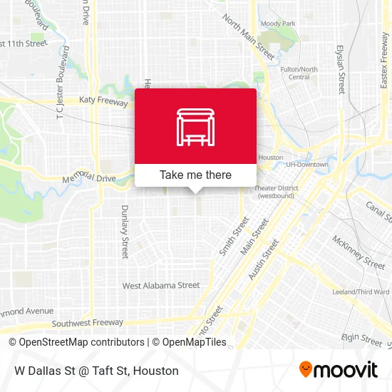 W Dallas St @ Taft St map
