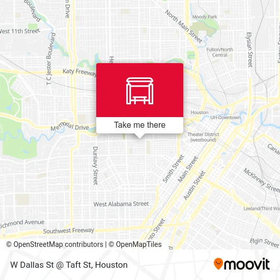 W Dallas St @ Taft St map