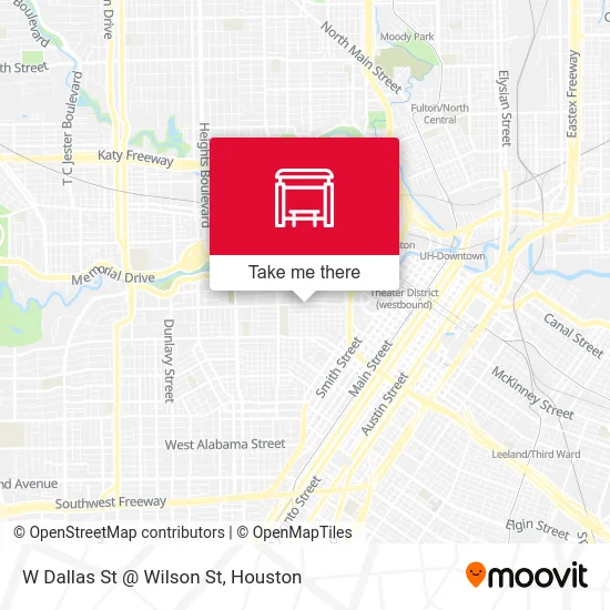 W Dallas St @ Wilson St map