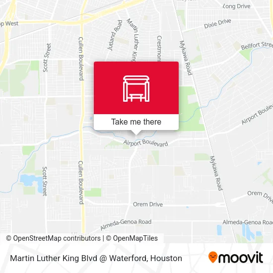 Martin Luther King Blvd @ Waterford map