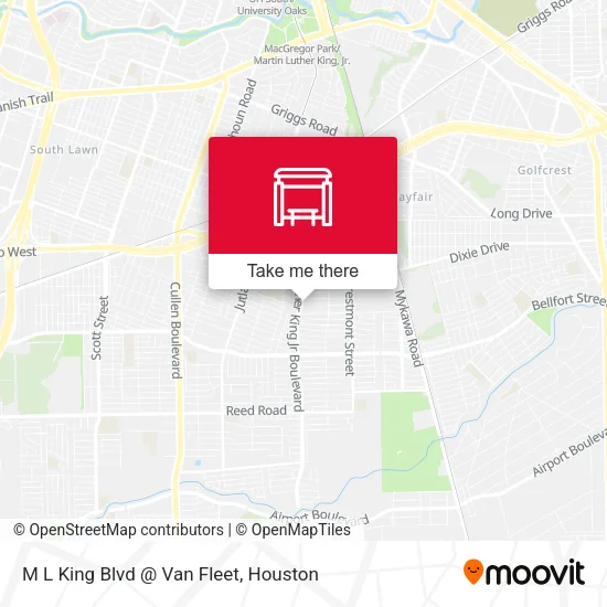M L King Blvd @ Van Fleet map