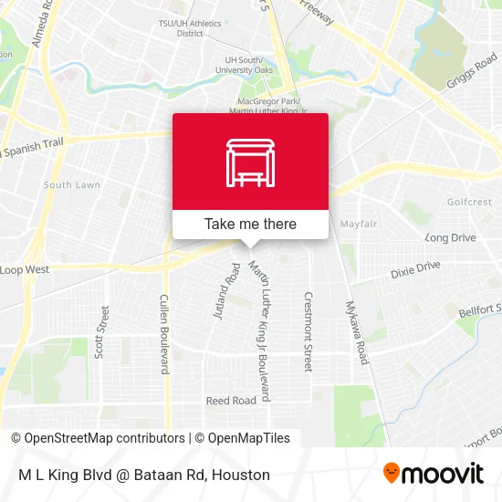 M L King Blvd @ Bataan Rd map