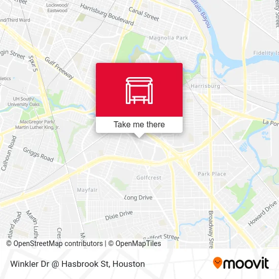 Winkler Dr @ Hasbrook St map