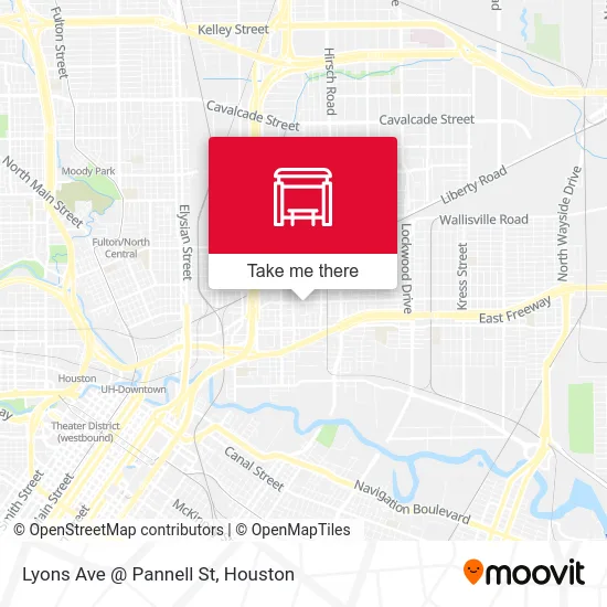 Lyons Ave @ Pannell St map