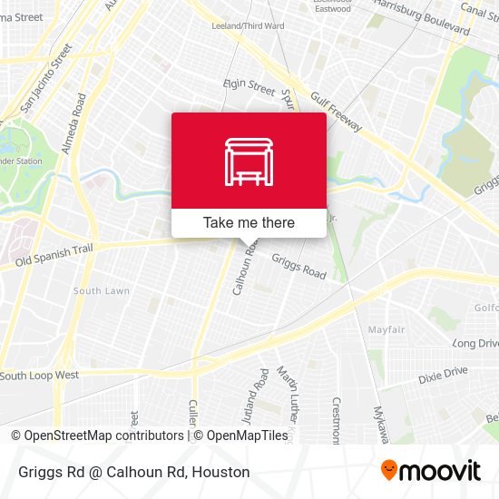 Griggs Rd @ Calhoun Rd map