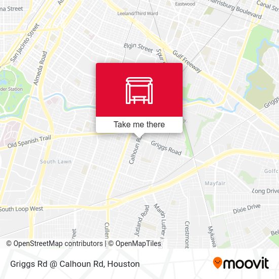 Griggs Rd @ Calhoun Rd map