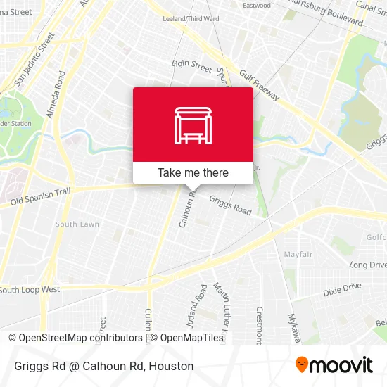 Griggs Rd @ Calhoun Rd map