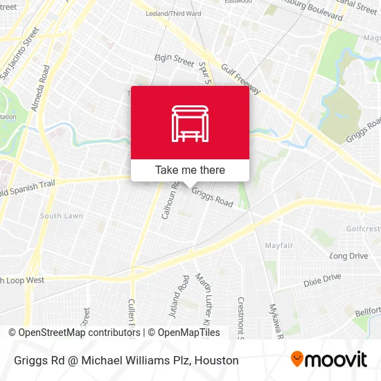 Griggs Rd @ Michael Williams Plz map