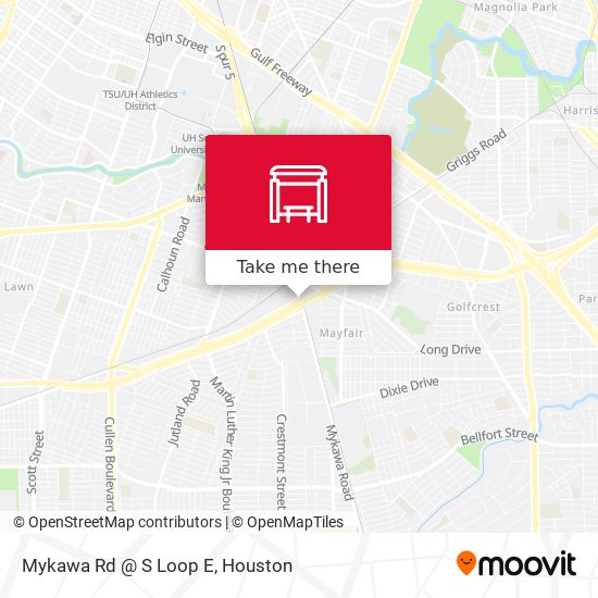 Mykawa Rd @ S Loop E map