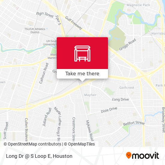 Long Dr @ S Loop E map