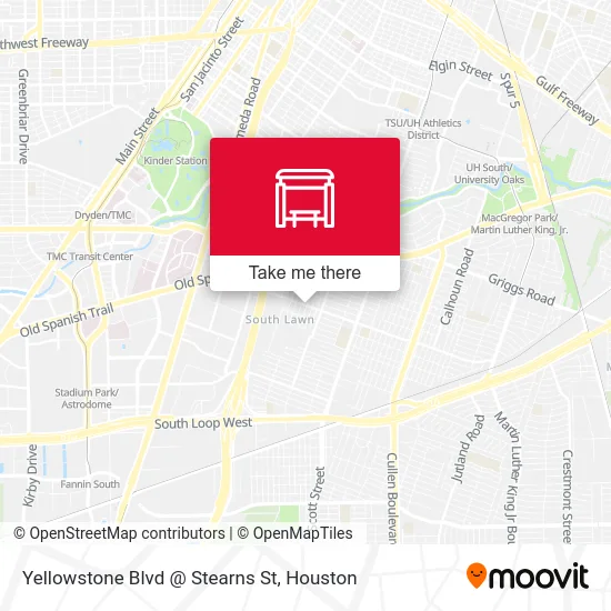 Mapa de Yellowstone Blvd @ Stearns St