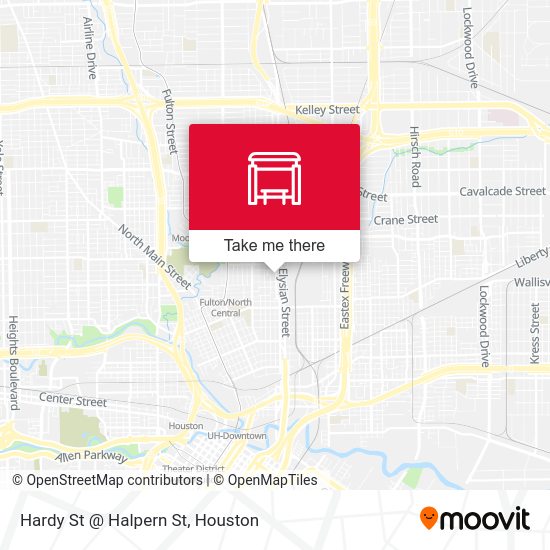 Hardy St @ Halpern St map