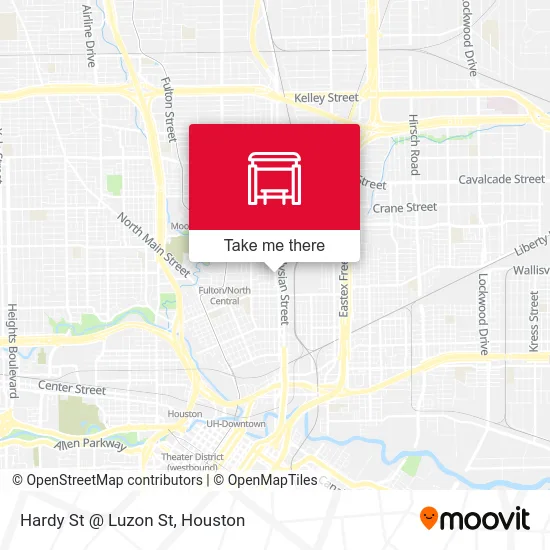 Hardy St @ Luzon St map