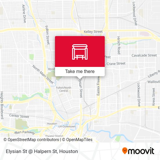 Elysian St @ Halpern St map