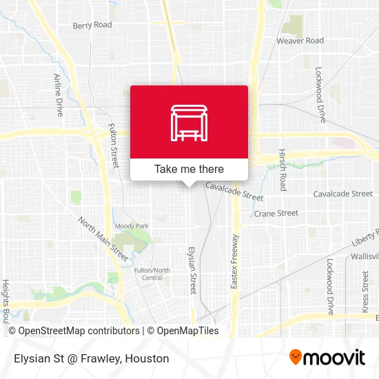 Elysian St @ Frawley map