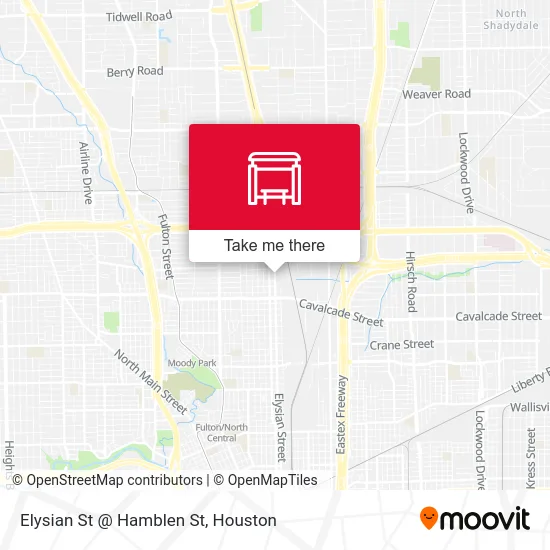 Elysian St @ Hamblen St map