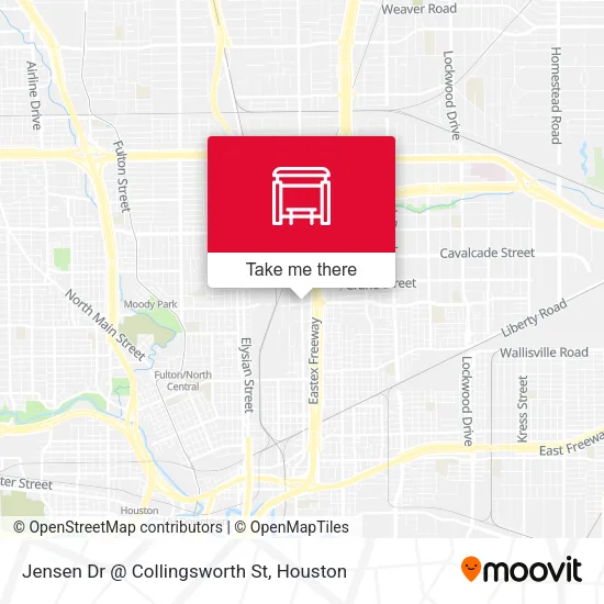 Mapa de Jensen Dr @ Collingsworth St