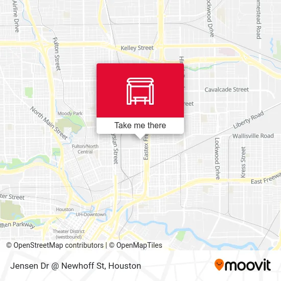 Mapa de Jensen Dr @ Newhoff St