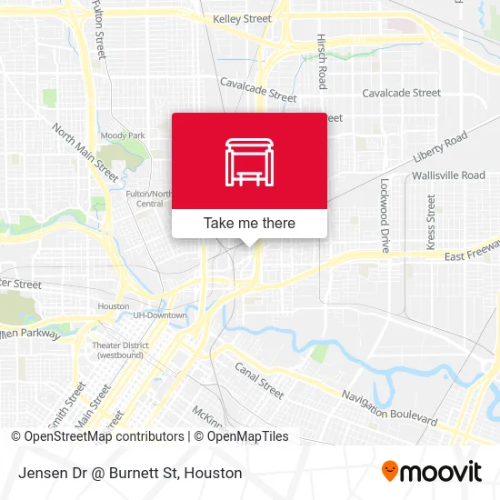 Jensen Dr @ Burnett St map