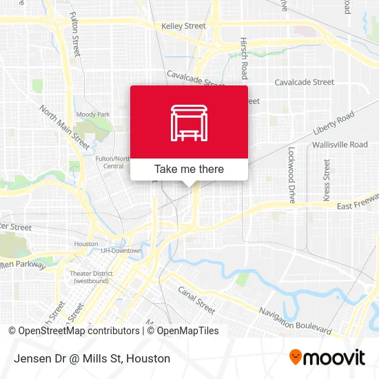 Jensen Dr @ Mills St map