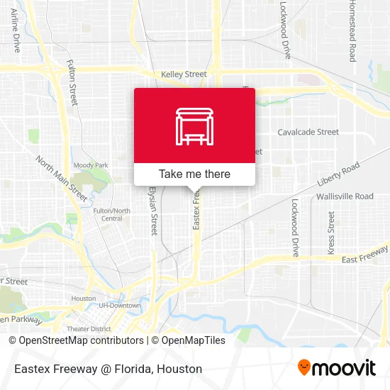 Eastex Freeway   @ Florida map
