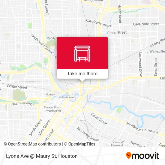 Lyons Ave @ Maury St map
