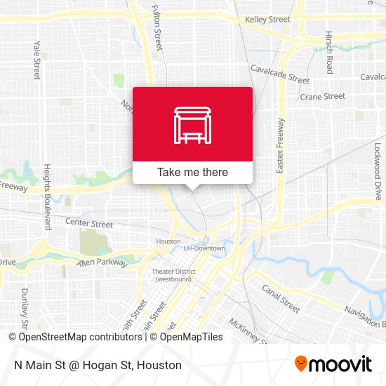 N Main St @ Hogan St map