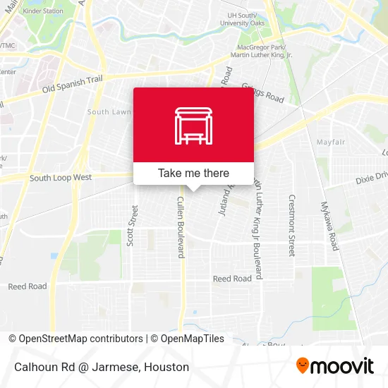 Calhoun Rd @ Jarmese map