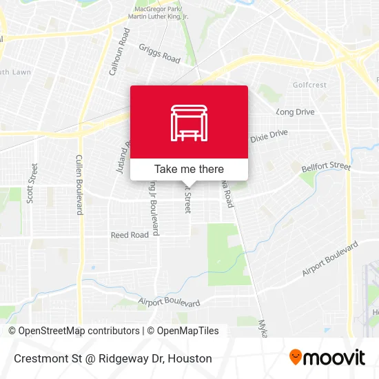 Crestmont St @ Ridgeway Dr map