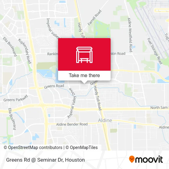 Greens Rd @ Seminar Dr map