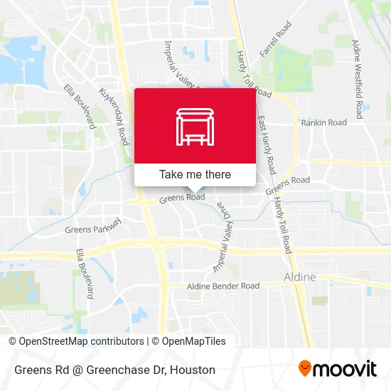 Mapa de Greens Rd @ Greenchase Dr