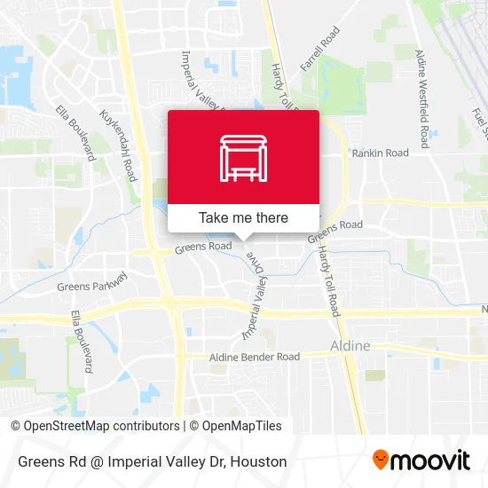 Mapa de Greens Rd @ Imperial Valley Dr
