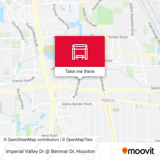 Mapa de Imperial Valley Dr @ Benmar Dr