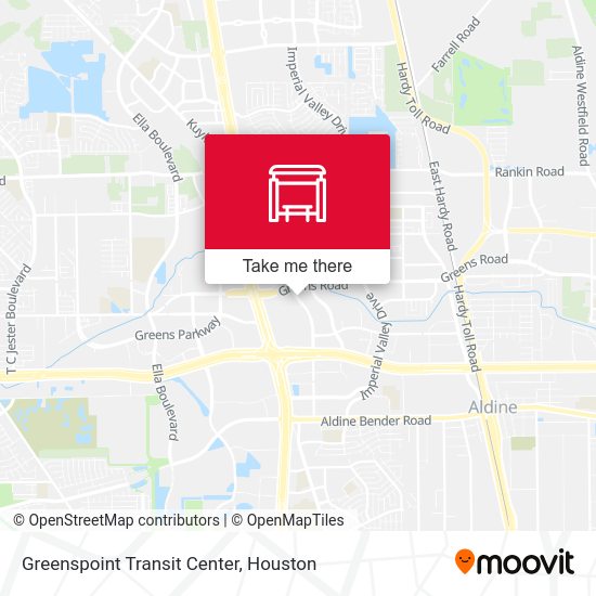 Greenspoint Transit Center map