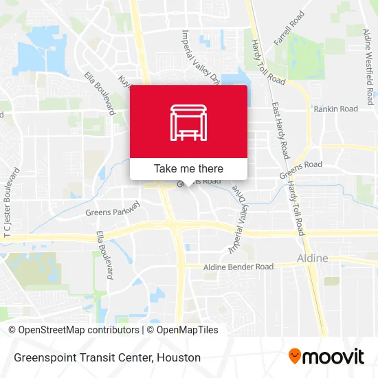 Greenspoint Transit Center map