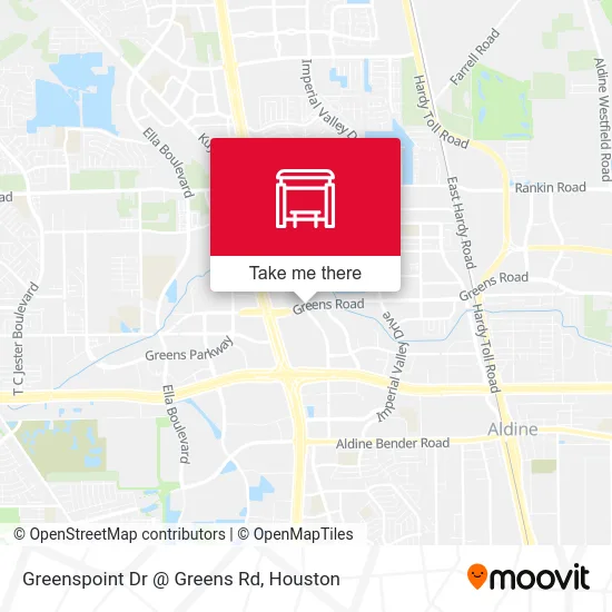 Mapa de Greenspoint Dr @ Greens Rd