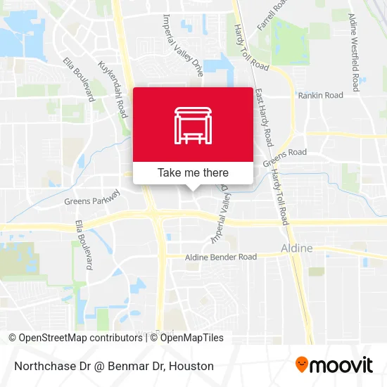 Northchase Dr @ Benmar Dr map