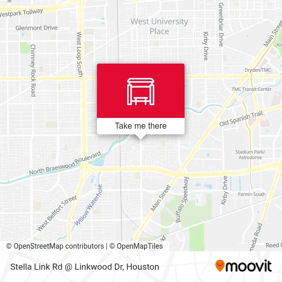 Stella Link Rd @ Linkwood Dr map