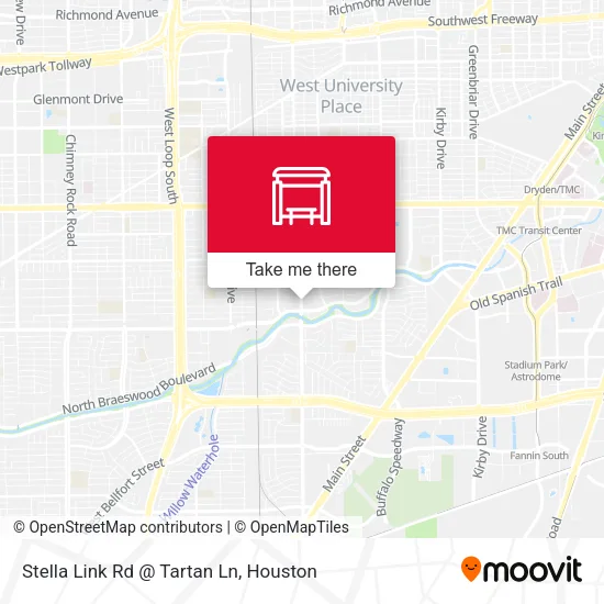 Stella Link Rd @ Tartan Ln map