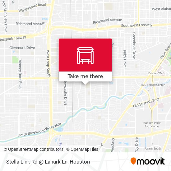 Stella Link Rd @ Lanark Ln map