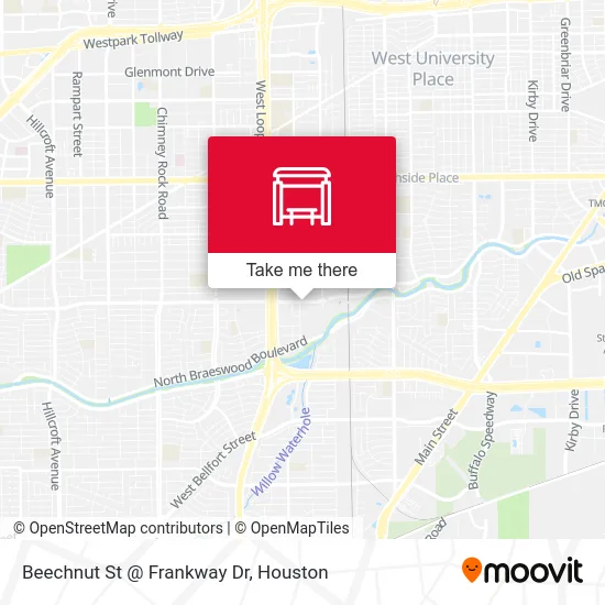 Beechnut St @ Frankway Dr map
