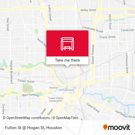 Mapa de Fulton St @ Hogan St
