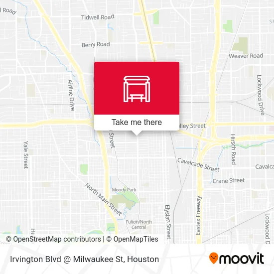 Irvington Blvd @ Milwaukee St map